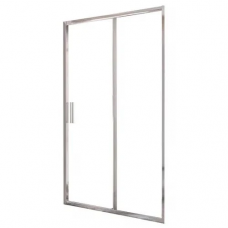 Душевая дверь в нишу RAVAK Blix Slim BLSDP2-100 X0PMA0C00Z1 100х195 см прозрачное стекло раздвижная